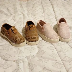 Toddler Girl Shoes size 5 Michael Kors 2 pair lot!